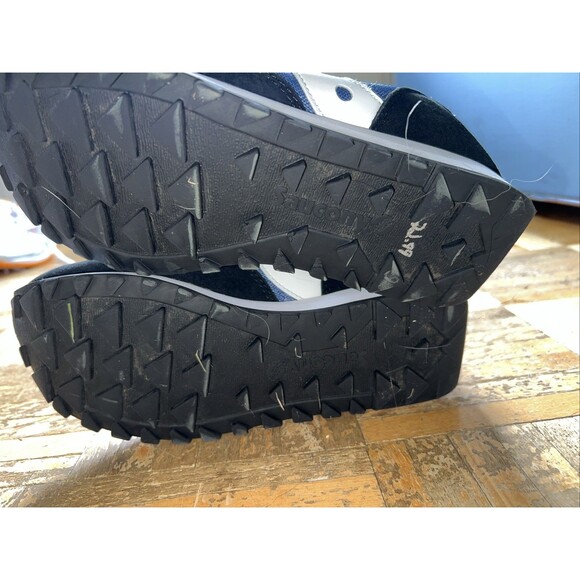 Saucony Jazz 81 S70539-10 Mens Blue Suede Lace Up Lifestyle Sneakers Shoes - Picture 6 of 6